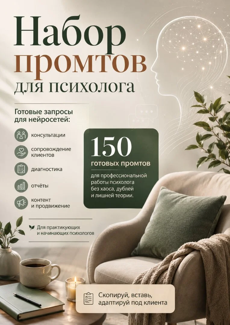 150 промтов Chat GPT для психологов - изображение 1