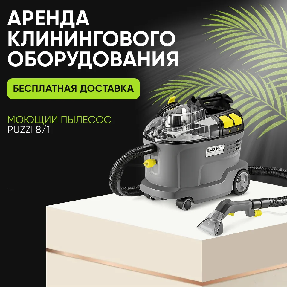 Аренда моющего пылесос и пароочистителя - изображение 1