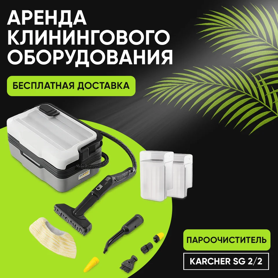 Аренда моющего пылесос и пароочистителя - миниатюра 3