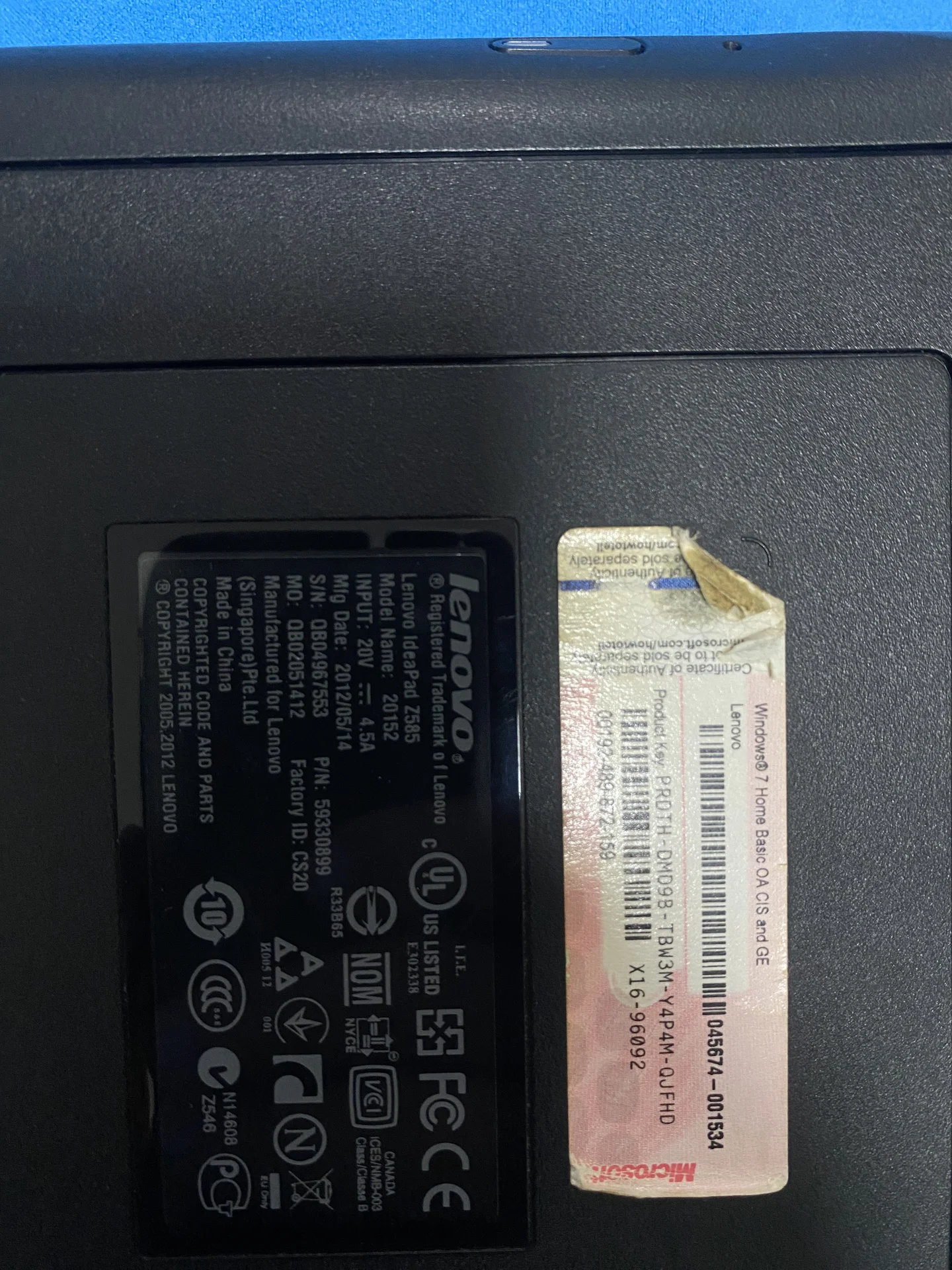Lenovo IdeaPad Z585 (4 ядра / 500 гб) - миниатюра 2