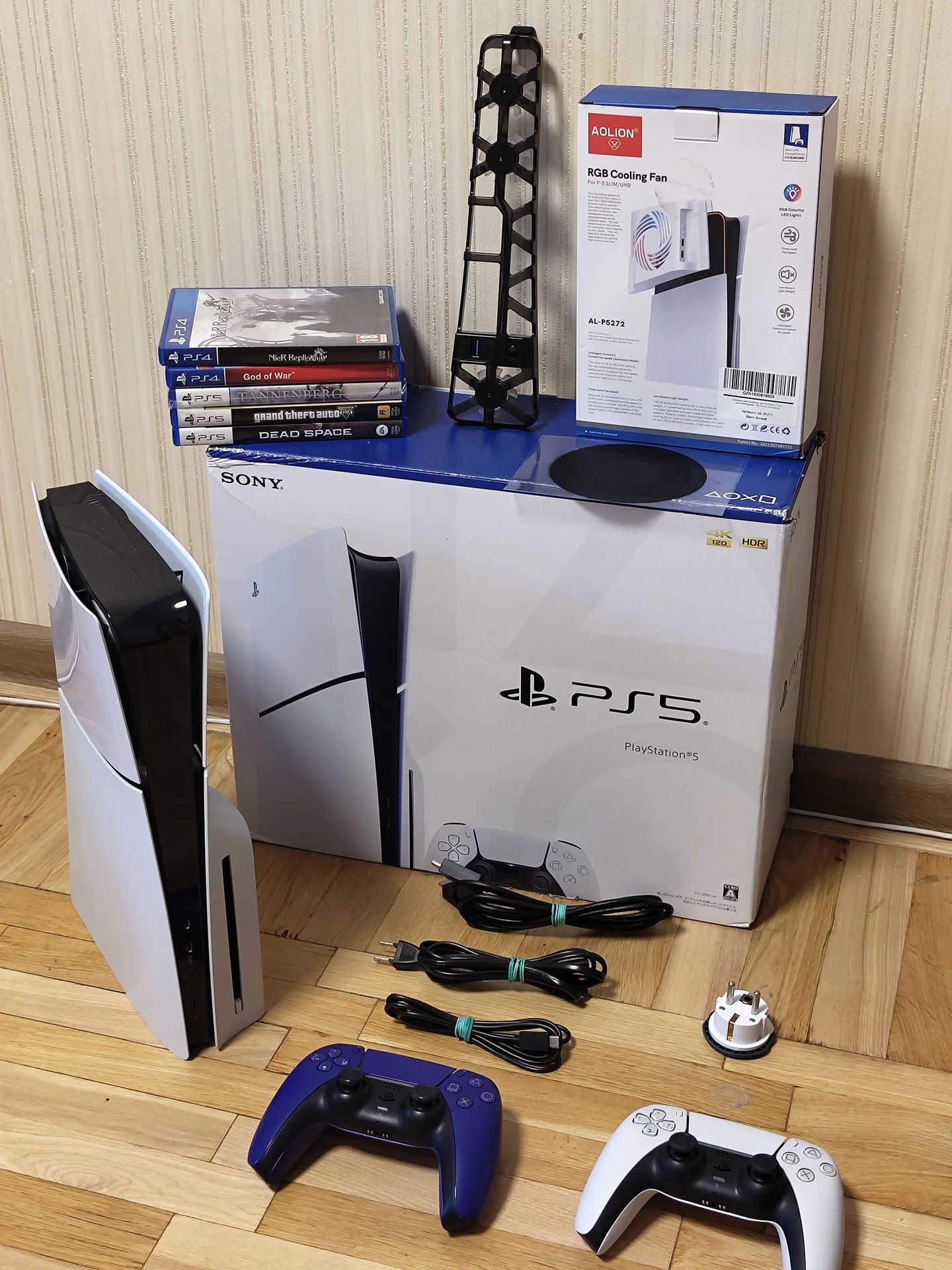 Ps5 slim с дисководом - миниатюра 1