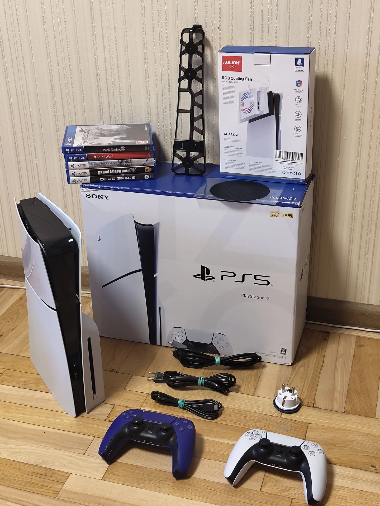 Ps5 slim с дисководом - миниатюра 5