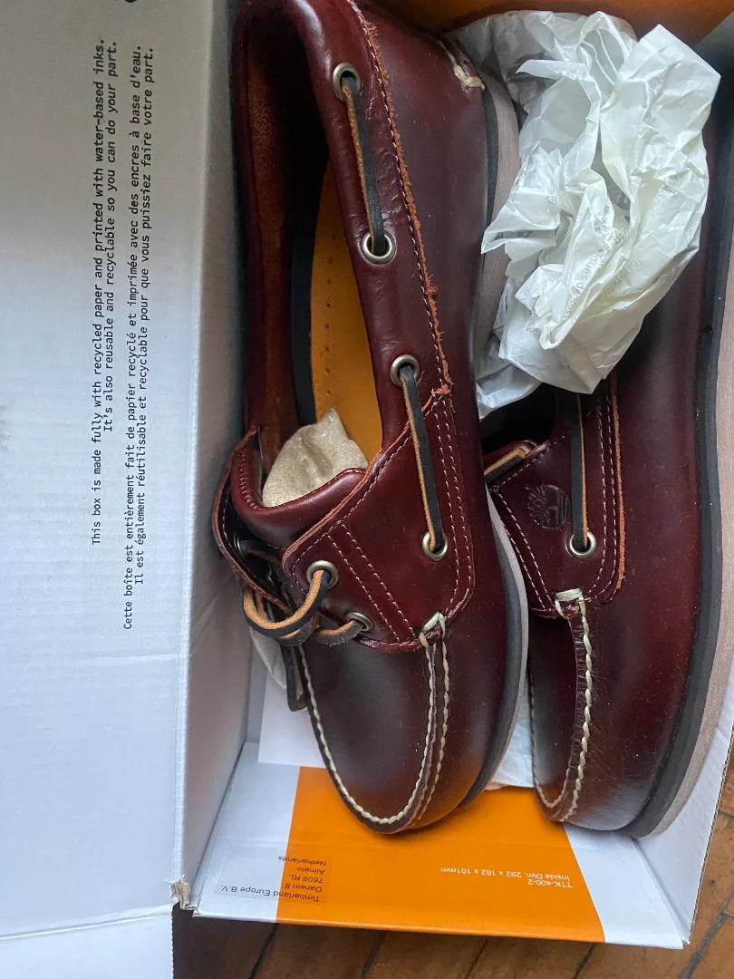 Коричневые топсайдеры Timberland для мужчин - миниатюра 4