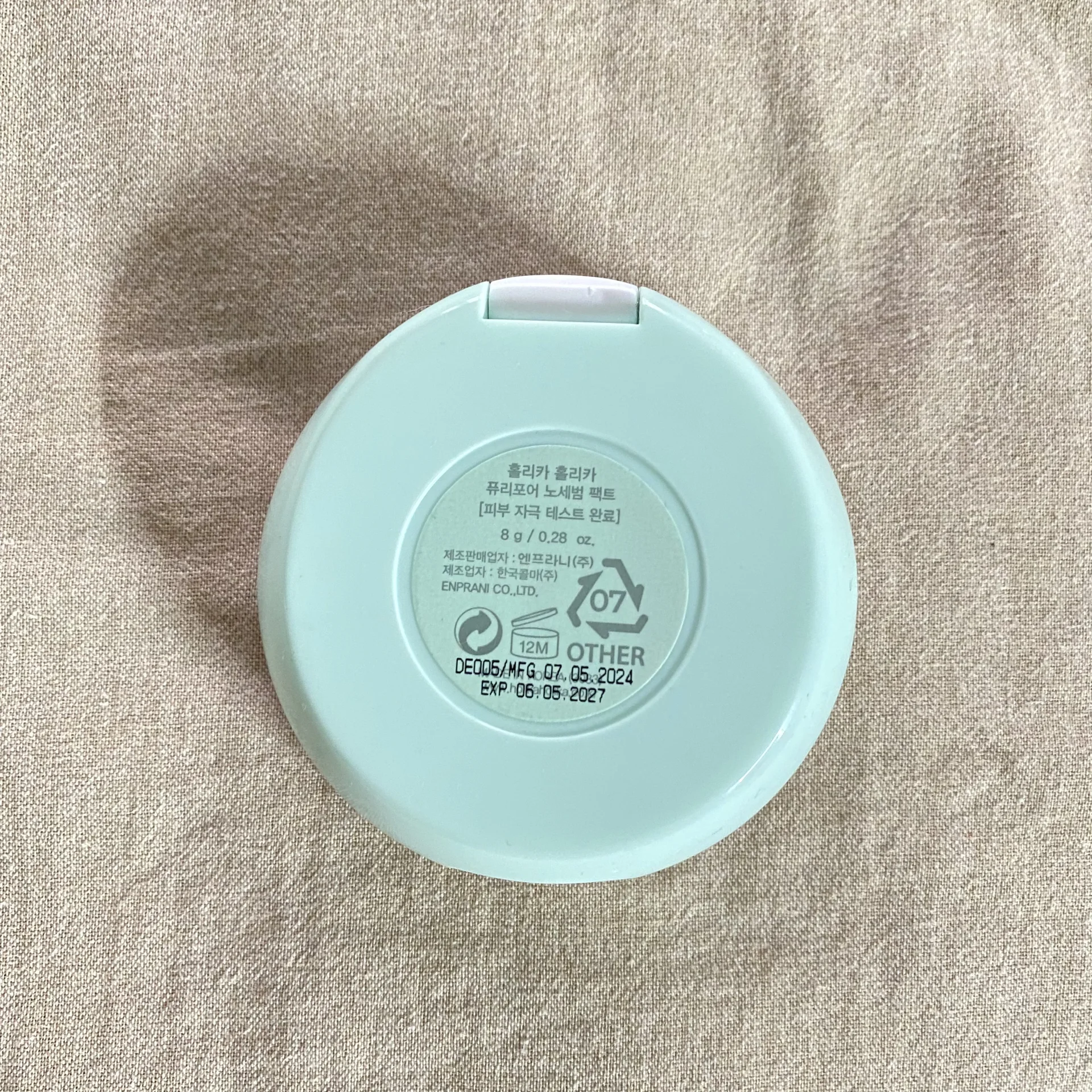 Пудра holika holika puri pore no sebum - миниатюра 4