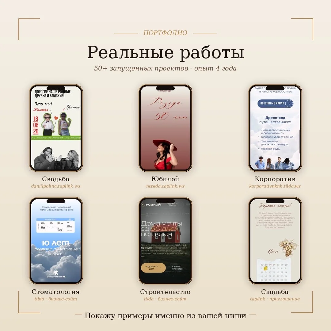 Создание сайтов Таплинк и Тильда под ключ - миниатюра 4