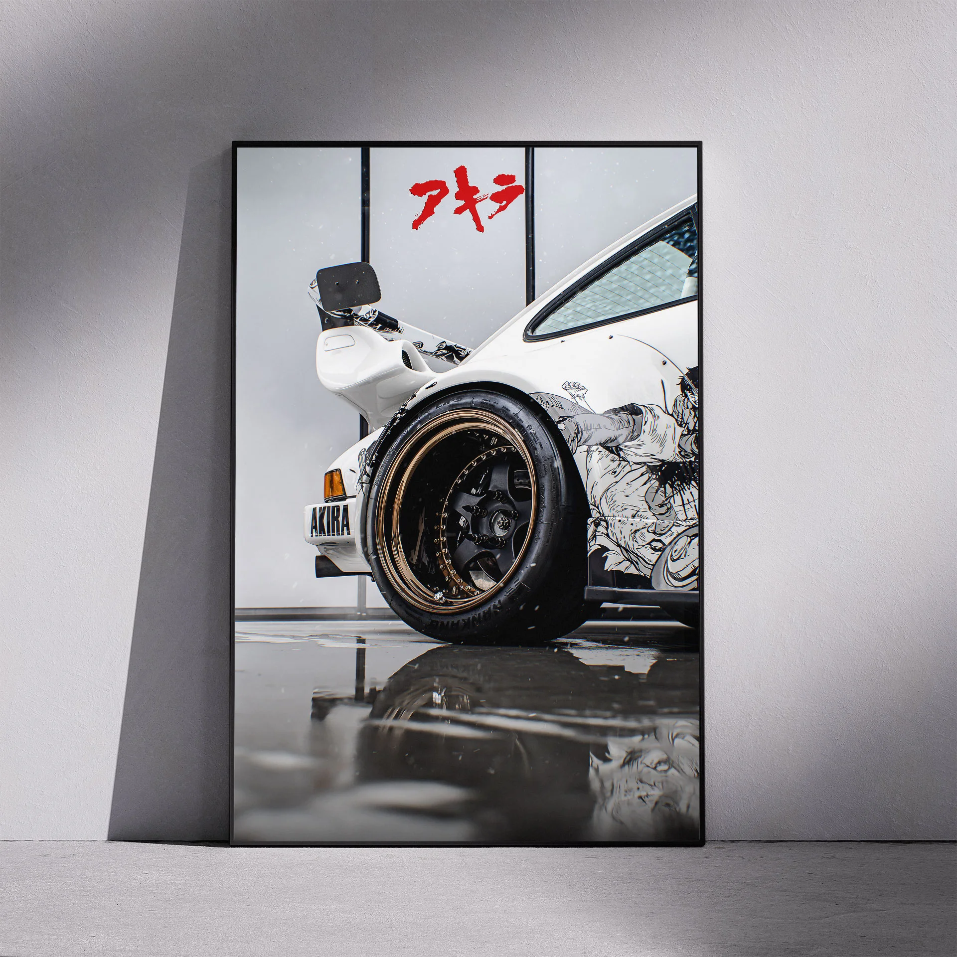 Принт - Porsche 911 (930) RWB - миниатюра 3