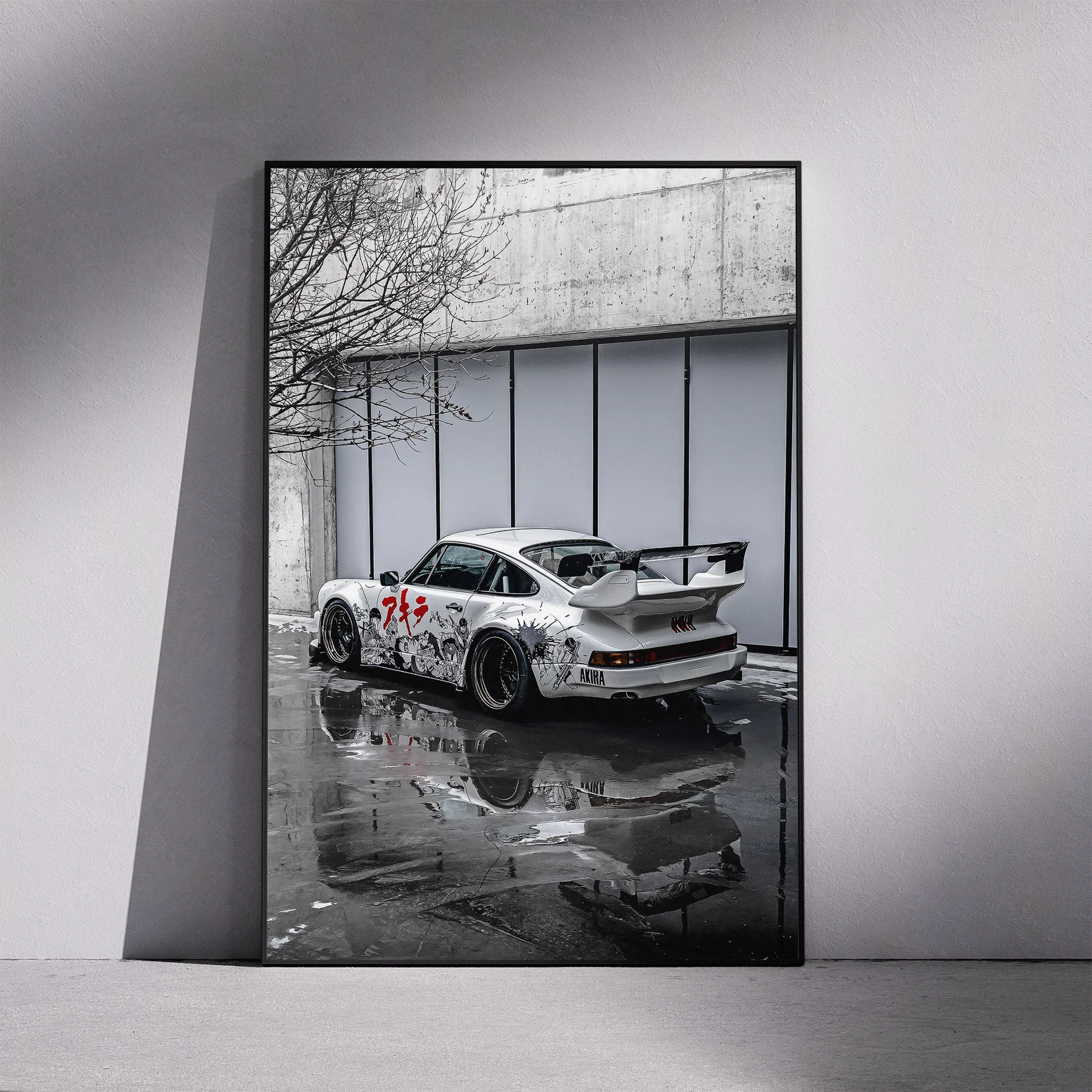 Принт - Porsche 911 (930) RWB - миниатюра 4