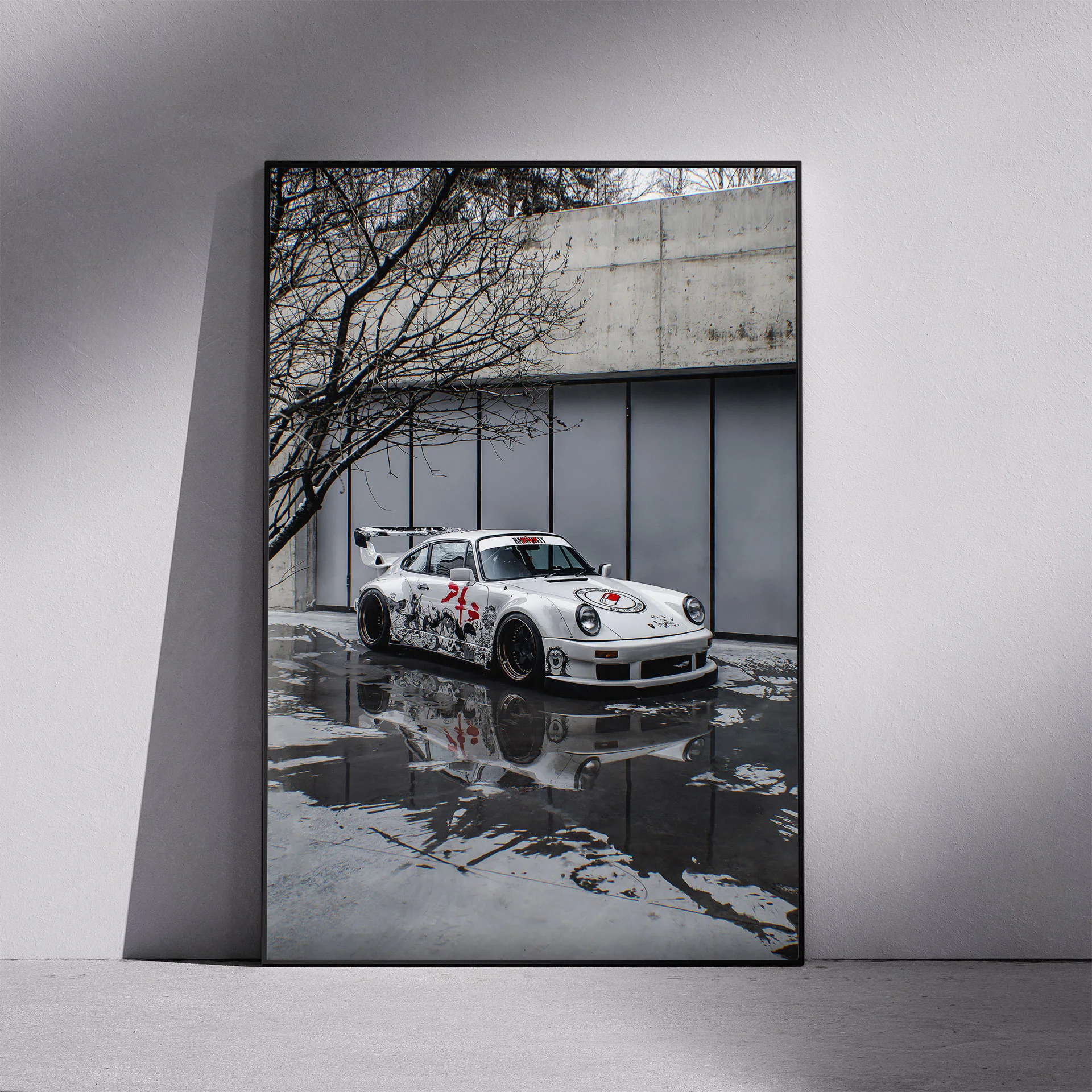 Принт - Porsche 911 (930) RWB - миниатюра 5
