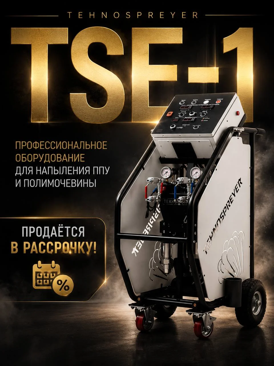 Установка ППУ высокого давления Теhnоsрrеyеr TSE-1 - изображение 1