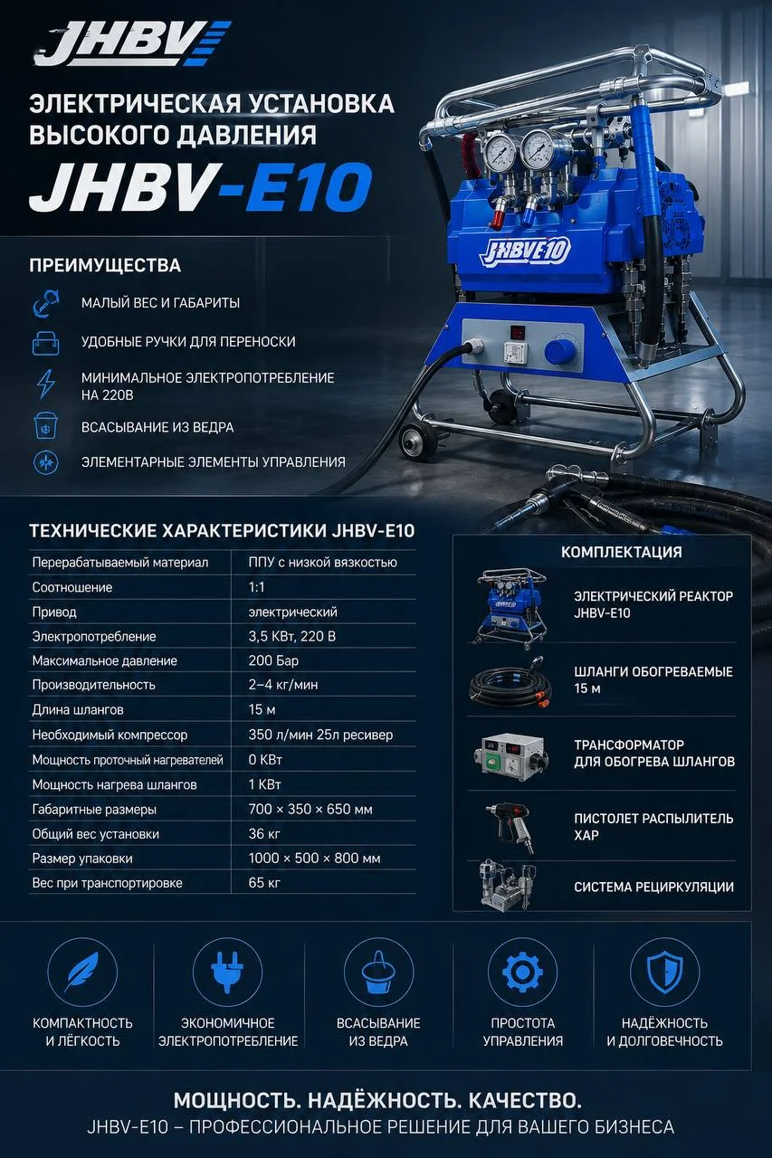 Мини установка для ППУ. E-10 - миниатюра 5