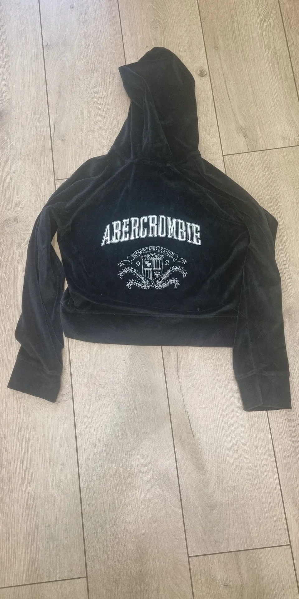 Зип-кофта, велюр, Abercrombie fitch - изображение 1
