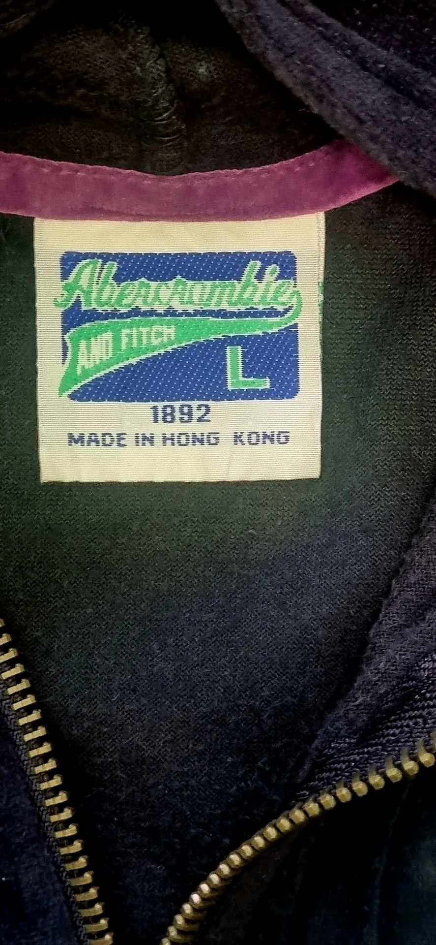 Зип-кофта, велюр, Abercrombie fitch - миниатюра 6