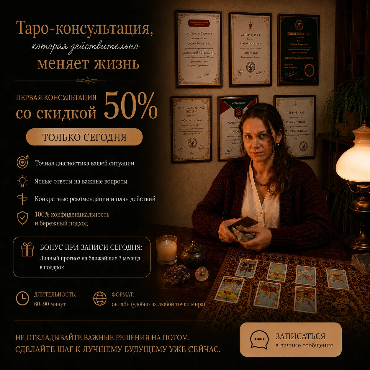 Таролог / Таро / Расклады / Гадание / Карты таро / - миниатюра 3