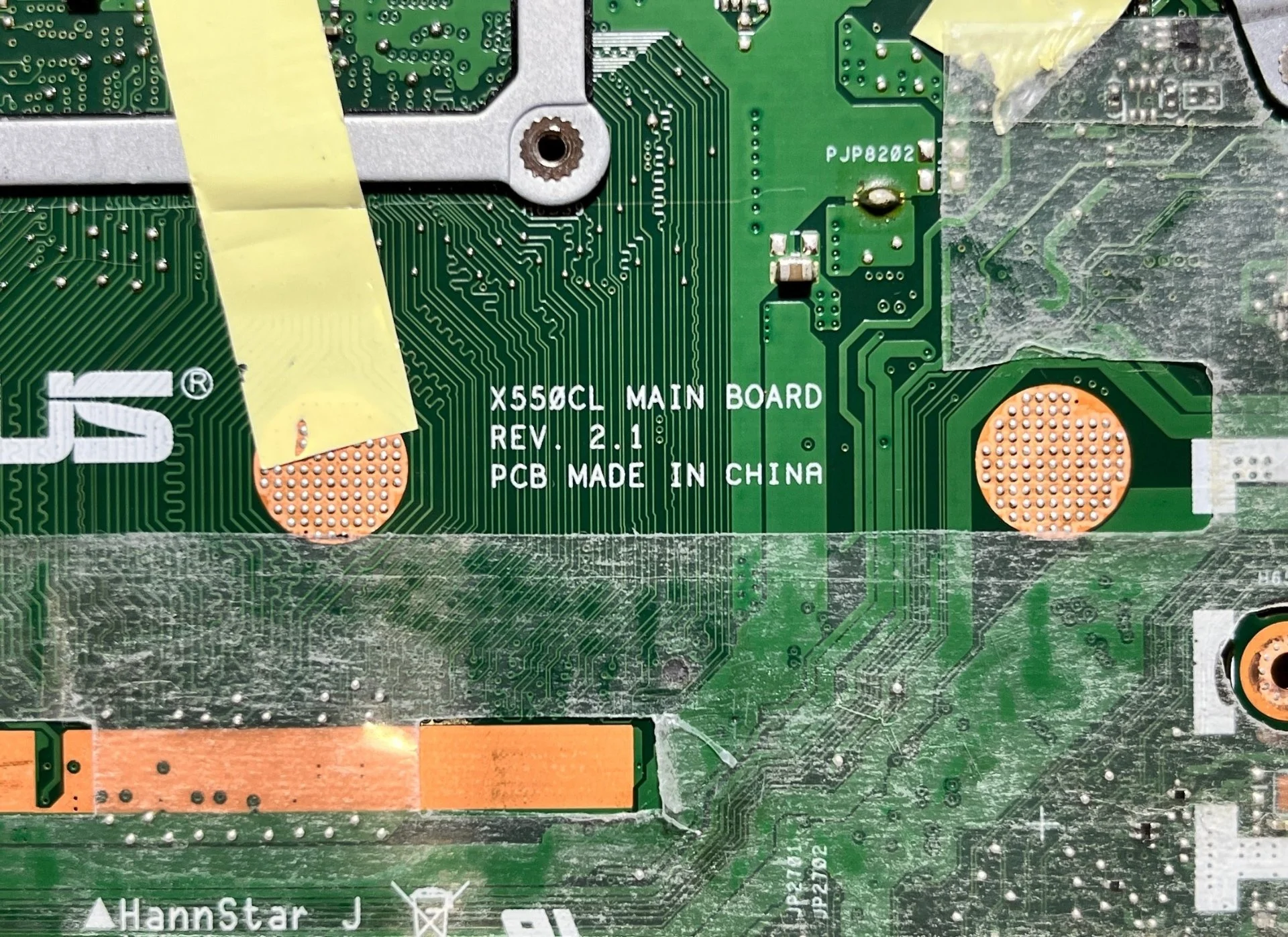 Материнская плата ноутбука Asus X552CL - миниатюра 3