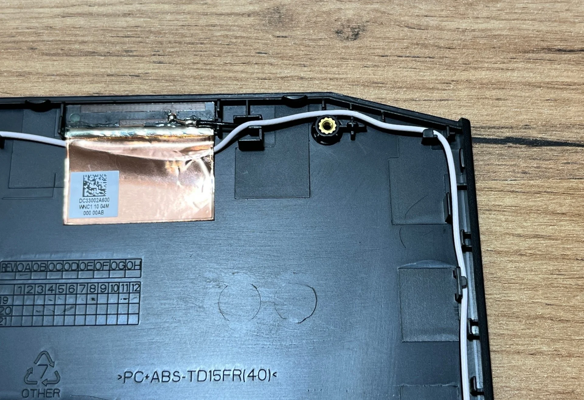 Крышка матрицы ноутбука Acer AN515-54 - миниатюра 4