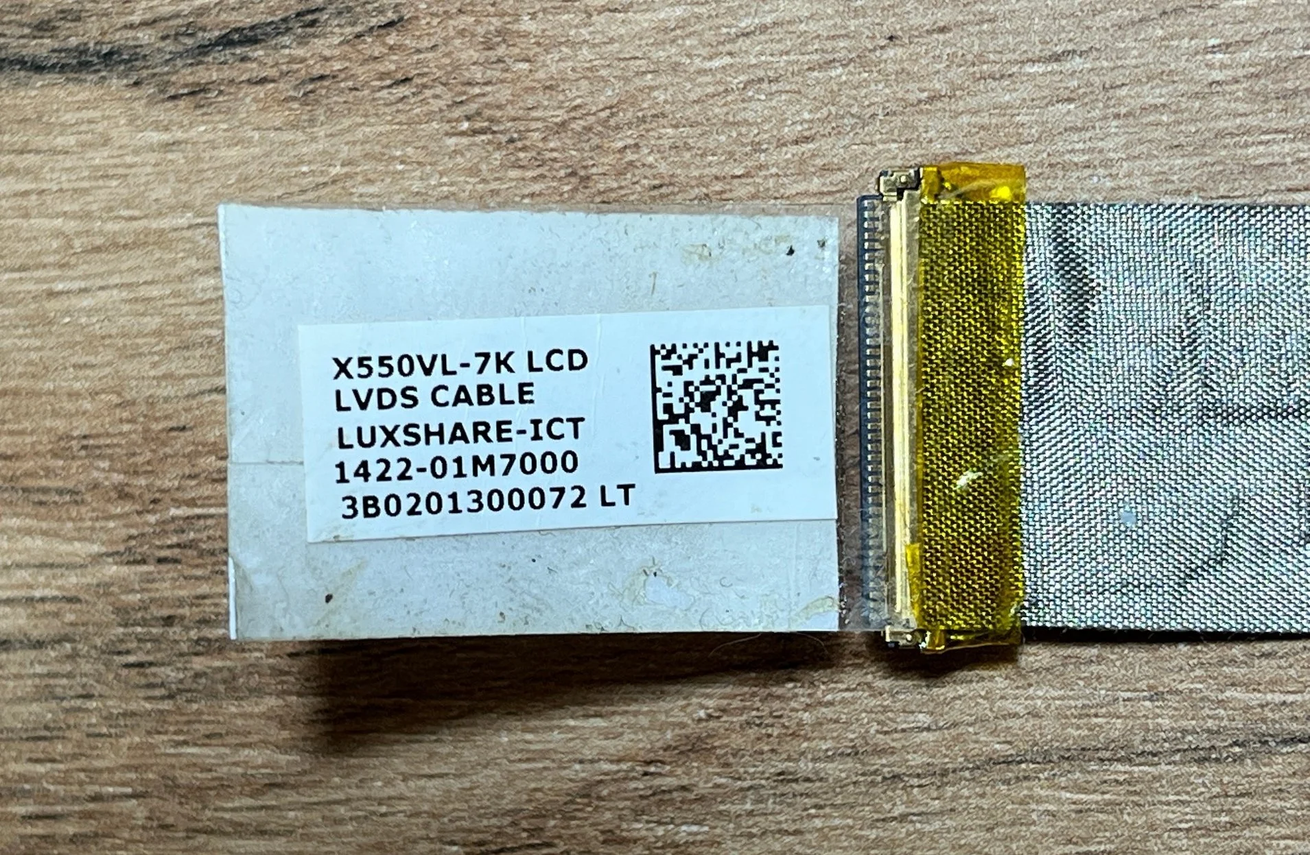 Шлейф матрицы ноутбука Asus X552CL - миниатюра 2