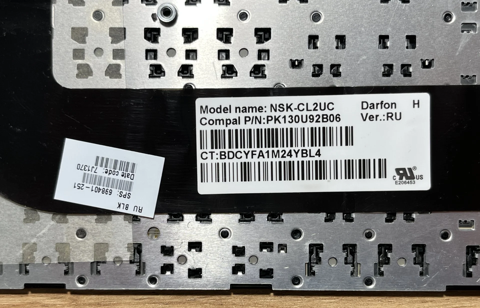 Клавиатура для ноутбука HP M6-1240er - миниатюра 3