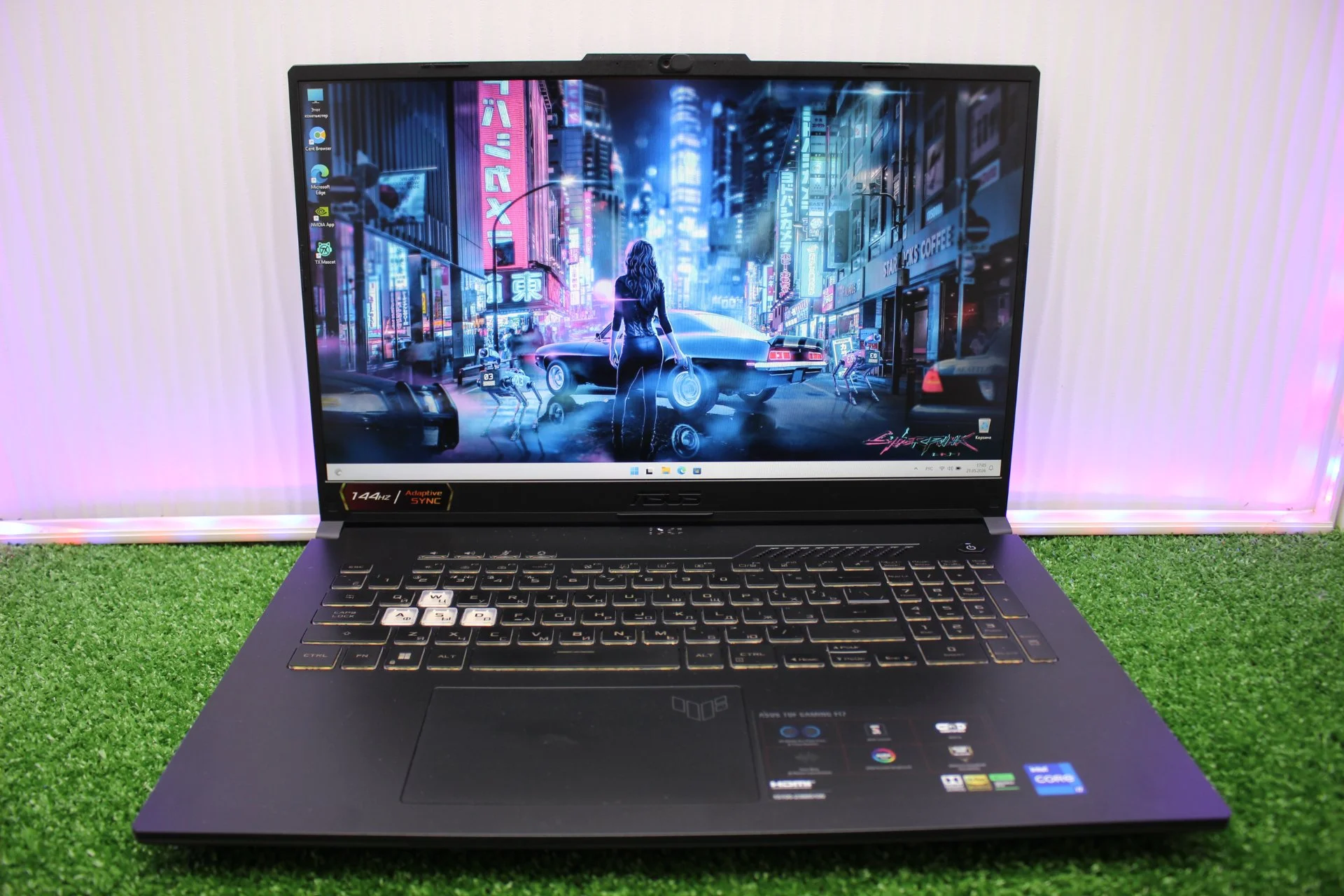 Игровой ноутбук Asus TUF i7/16/1000/RTX3050/IPS144Gz - изображение 1