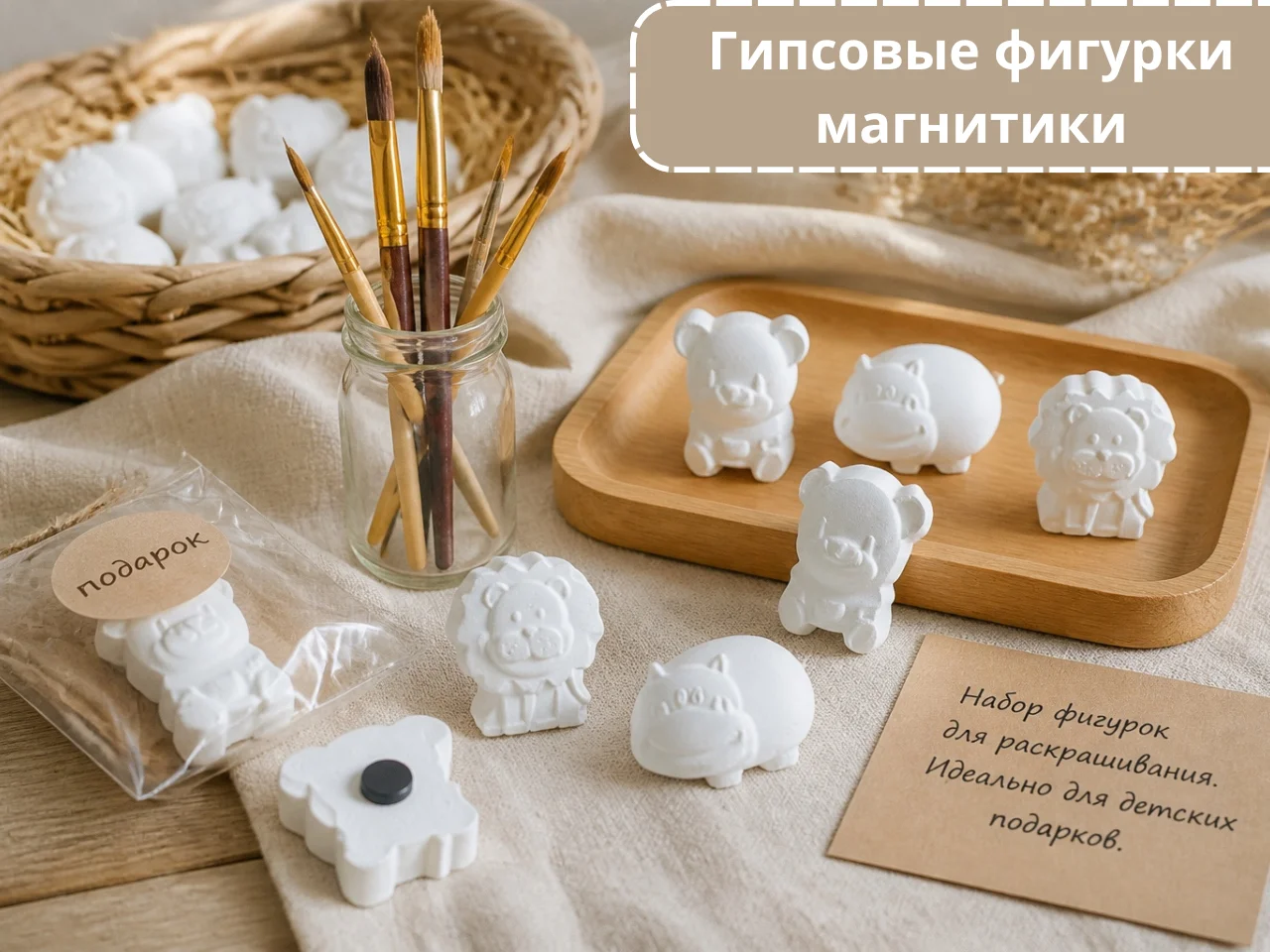 Гипсовые фигурки и наборы  для раскрашивания - миниатюра 10