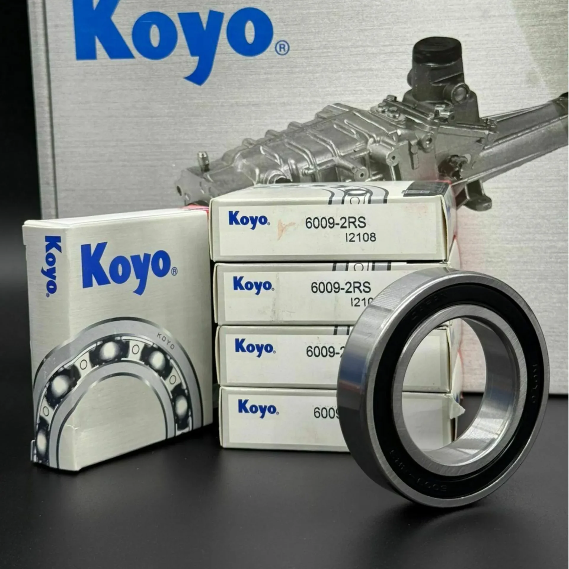 Подшипник KOYO 6009-2RS аналог 180109 (45х75х16 ) - миниатюра 3
