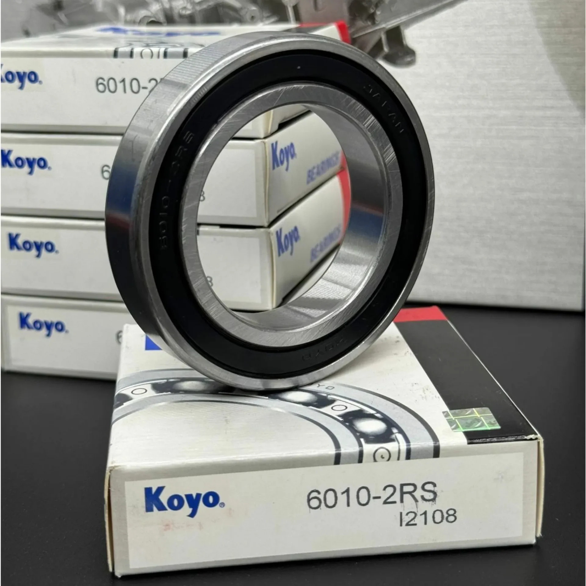 Подшипник шариковый KOYO 6010-2RSH аналог 180110 ( вал 50х80х16 ) - изображение 1
