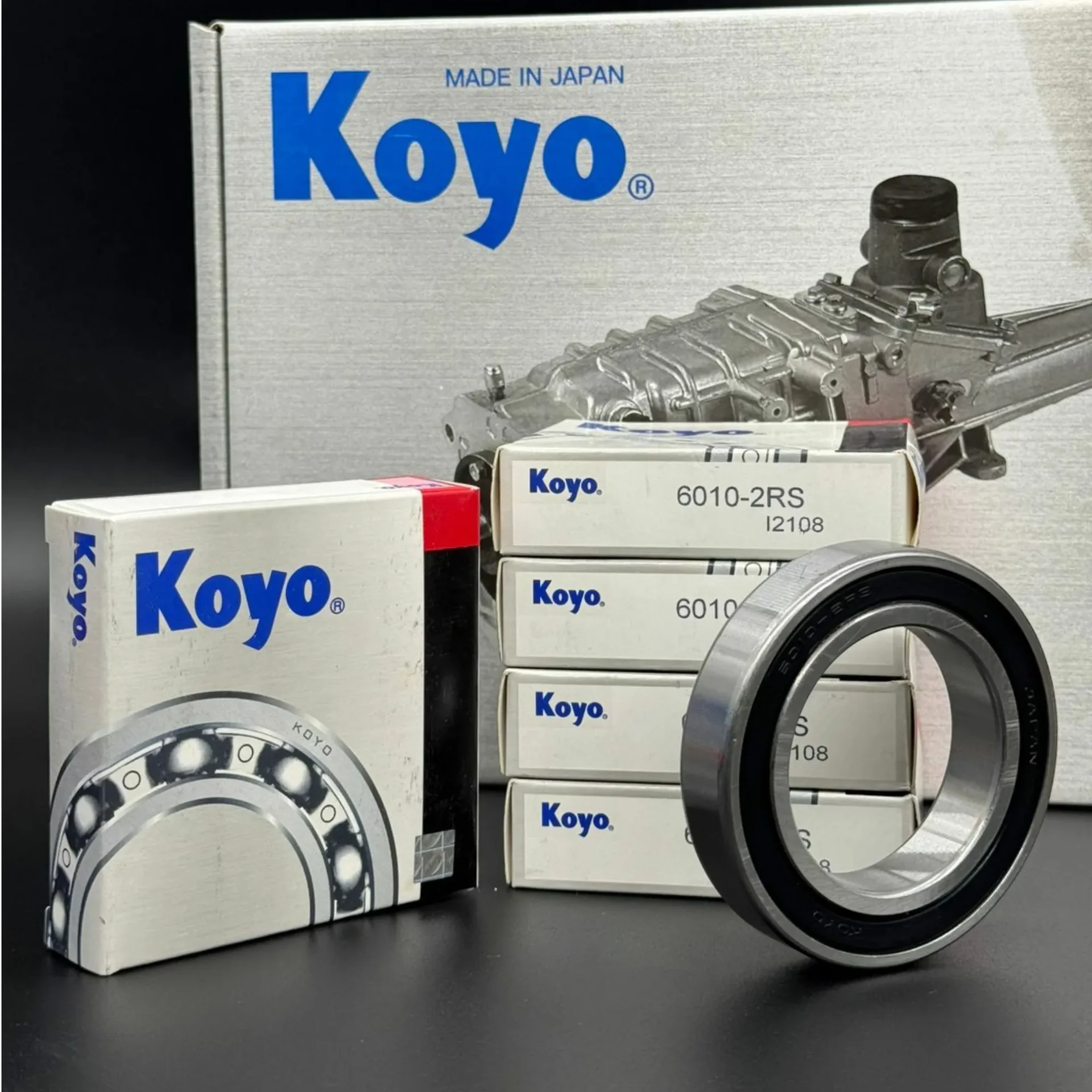 Подшипник шариковый KOYO 6010-2RSH аналог 180110 ( вал 50х80х16 ) - миниатюра 3