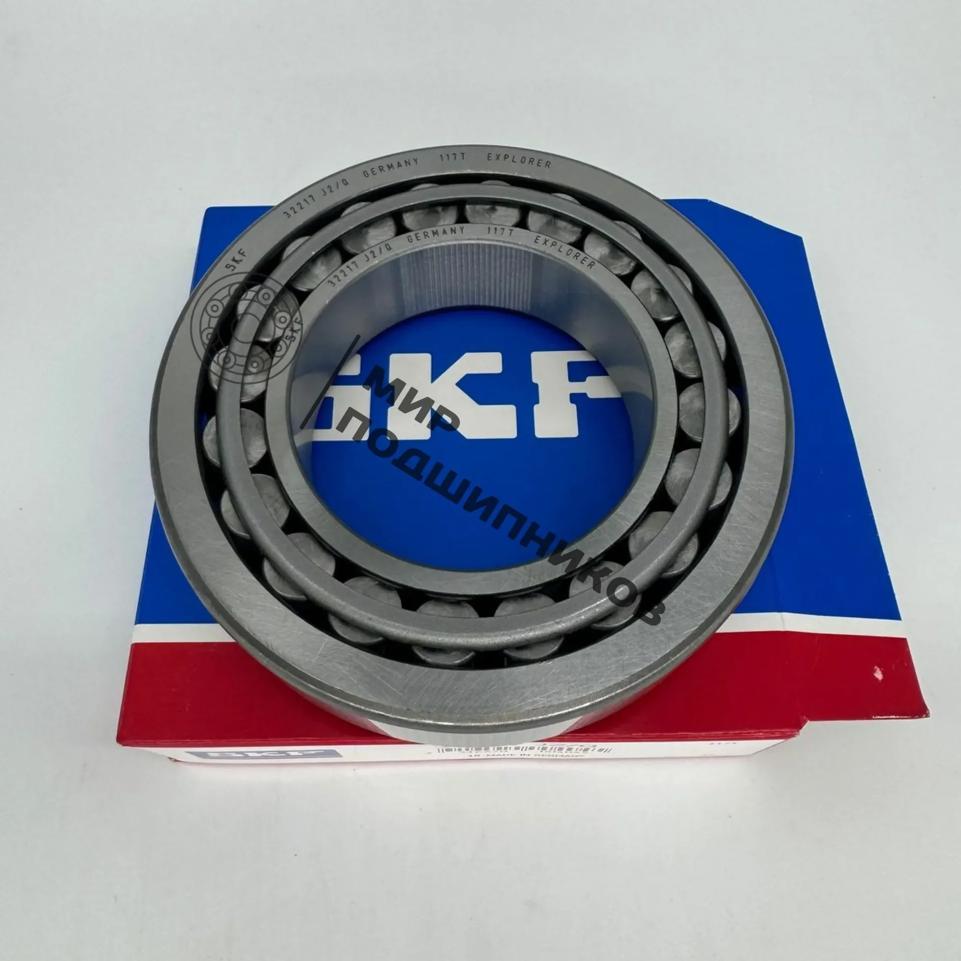 Подшипник ступицы КАМАЗ (внутренний) SKF 32217 J 2/Q (7517) 150x85x38.5 - миниатюра 2