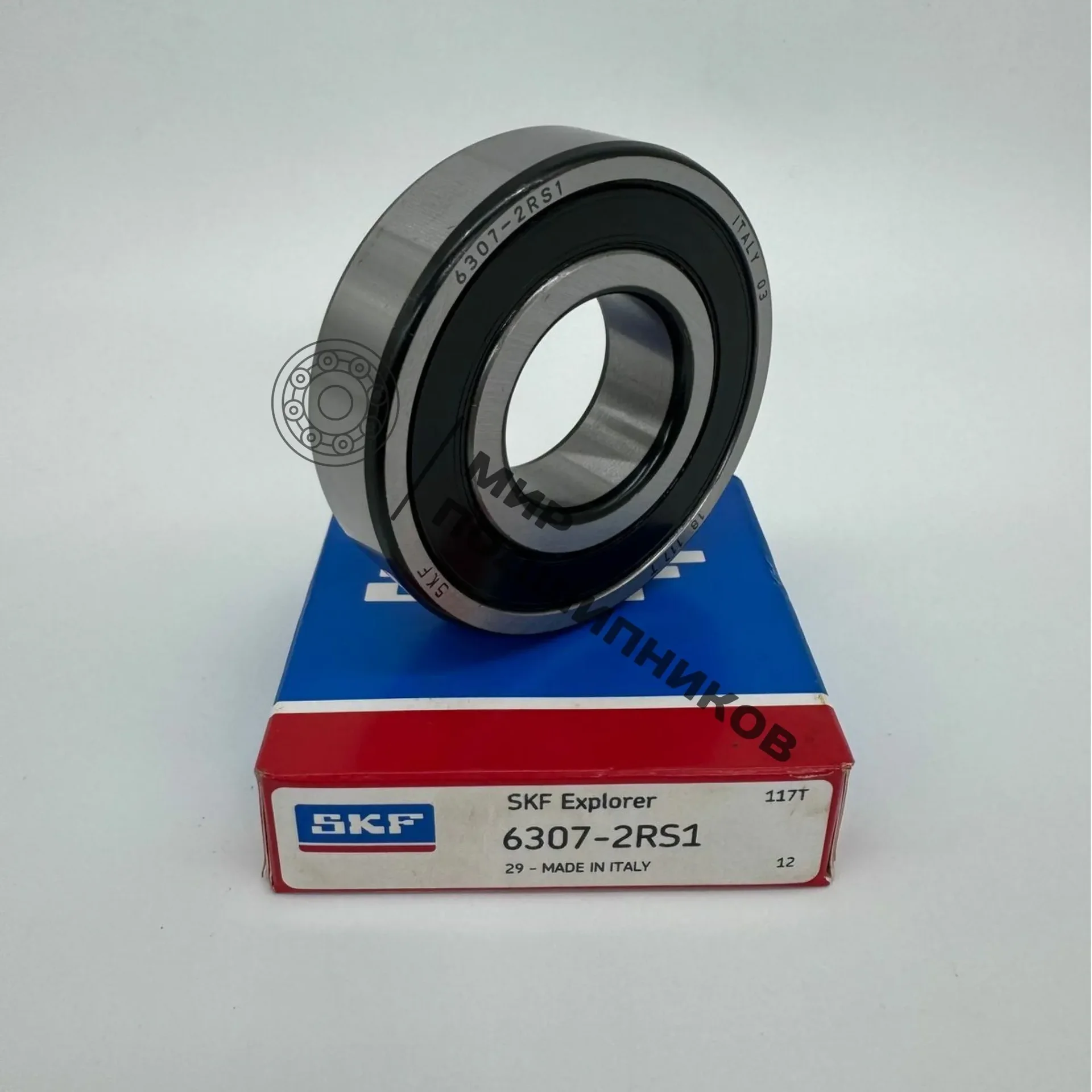 Подшипник SKF 6307-2RS1 (180307) 35х80х21мм - изображение 1