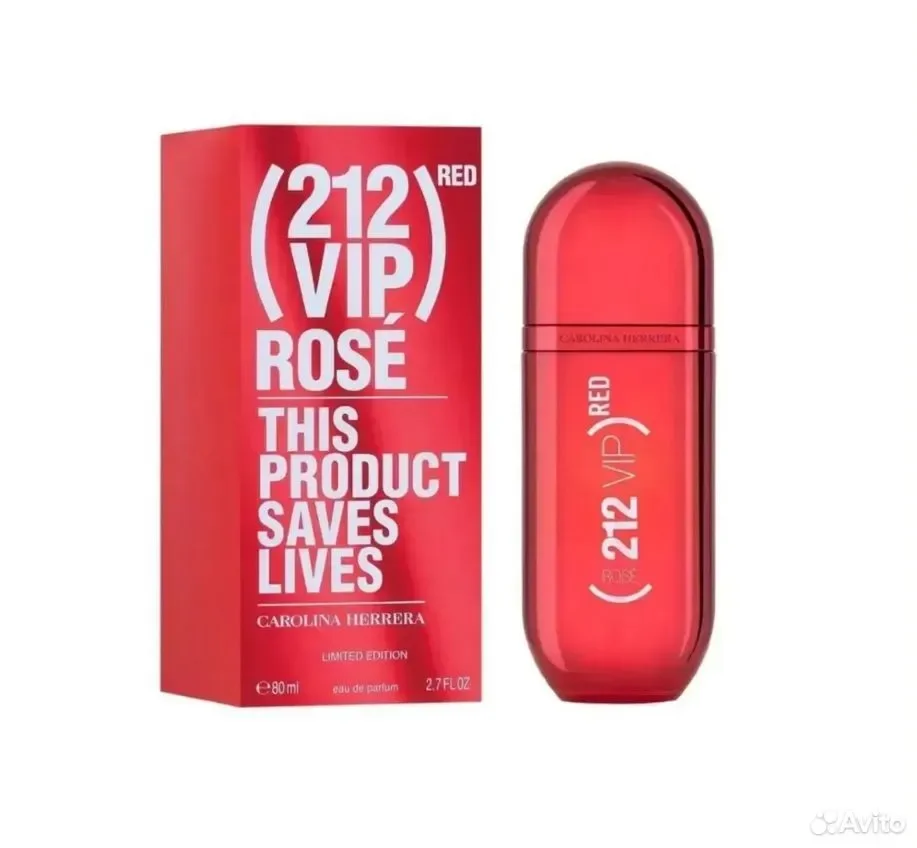 Духи 212 VIP Rosé Red 100мл - изображение 1