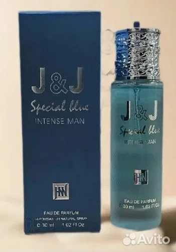 Арабские духи ОАЭ JandJ Special Blue Intense Man А - миниатюра 2