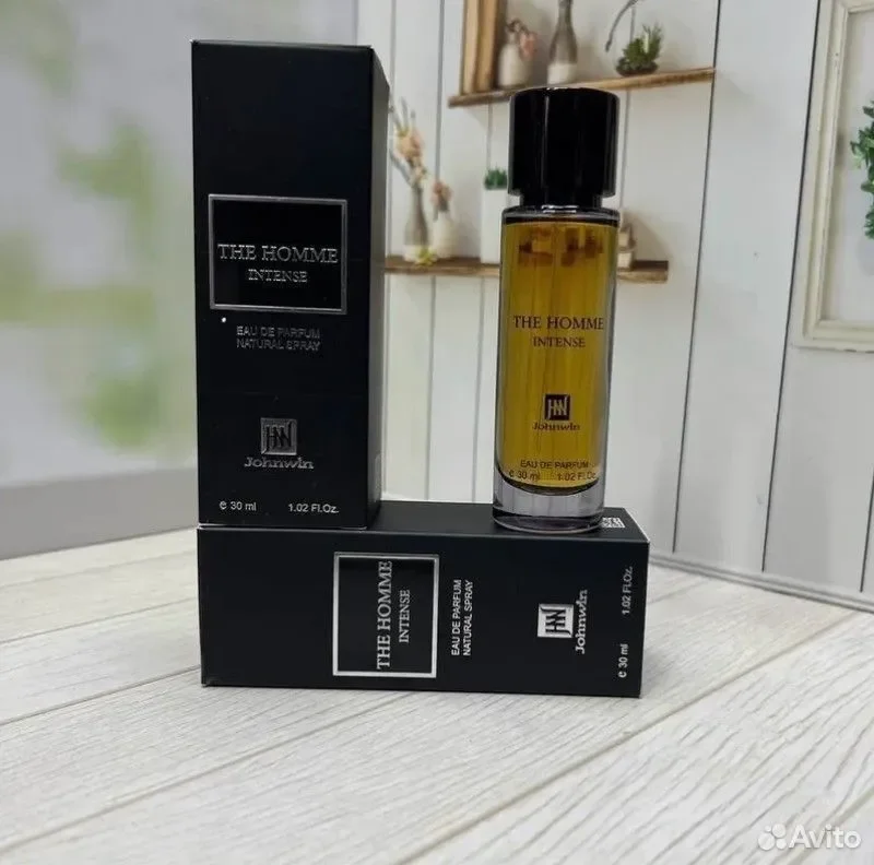 Арабские духи Johnwin The Homme Intense 30ml - миниатюра 2