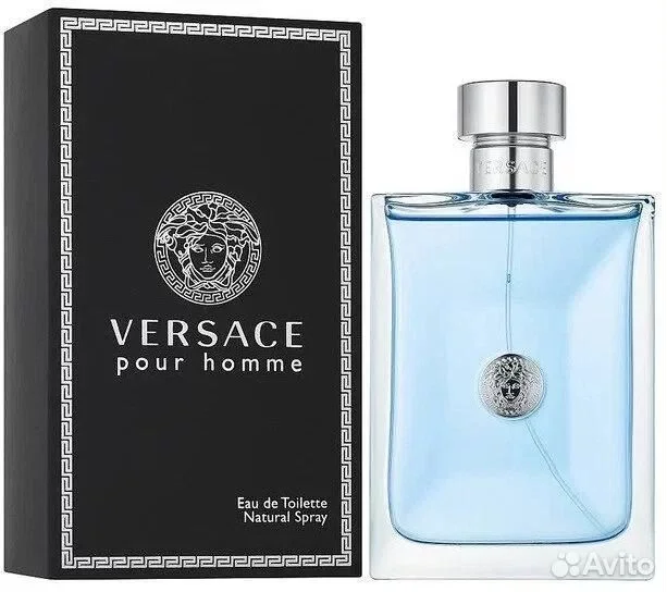 Мужские духи Versace, мужская парфюмерия Versace - миниатюра 4