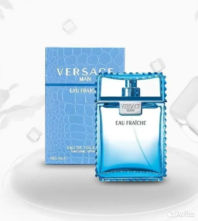 Мужские духи Versace, мужская парфюмерия Versace - миниатюра 5