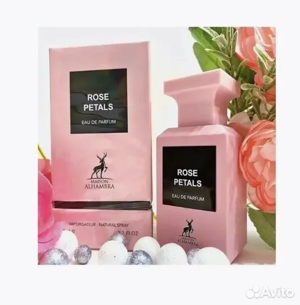 Парфюмерная вода Alhambra Rose Petals 80 мл женски - миниатюра 3