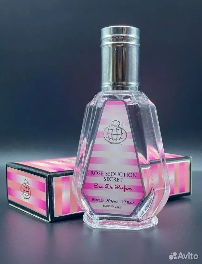 Арабские духи ОАЭ rose seduction secret женские 50 - миниатюра 2