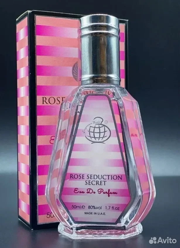 Арабские духи ОАЭ rose seduction secret женские 50 - миниатюра 3