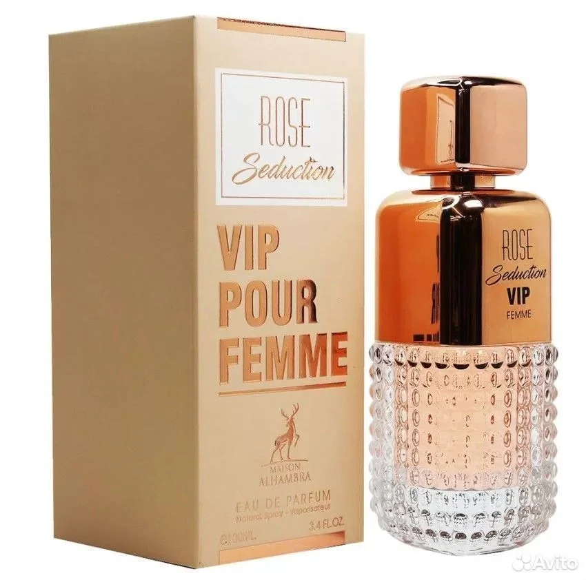 Парфюмерная вода Rose Seduction Vip Femme 100 мл ж - миниатюра 2