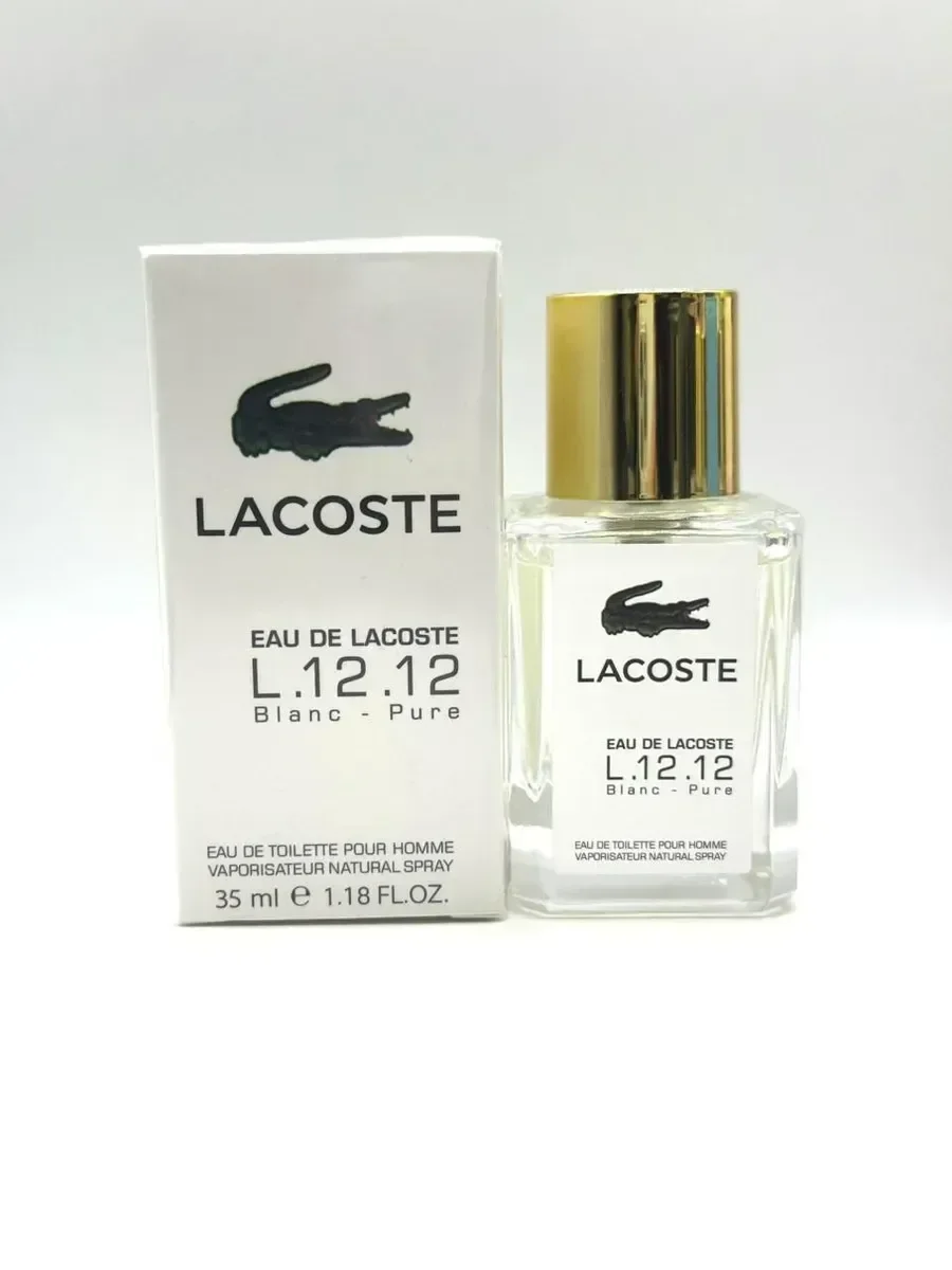 Духи мужские Lacoste L.12.12 Blanc Pure 35 мл - миниатюра 2