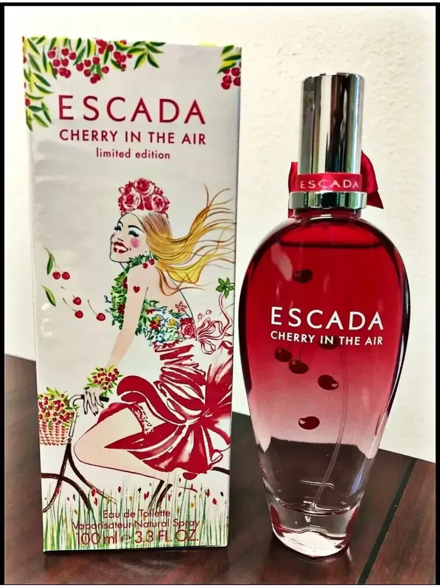духи Эскада Чери Вишня Ин Зе Эир Escada Cherry In The Air - миниатюра 3