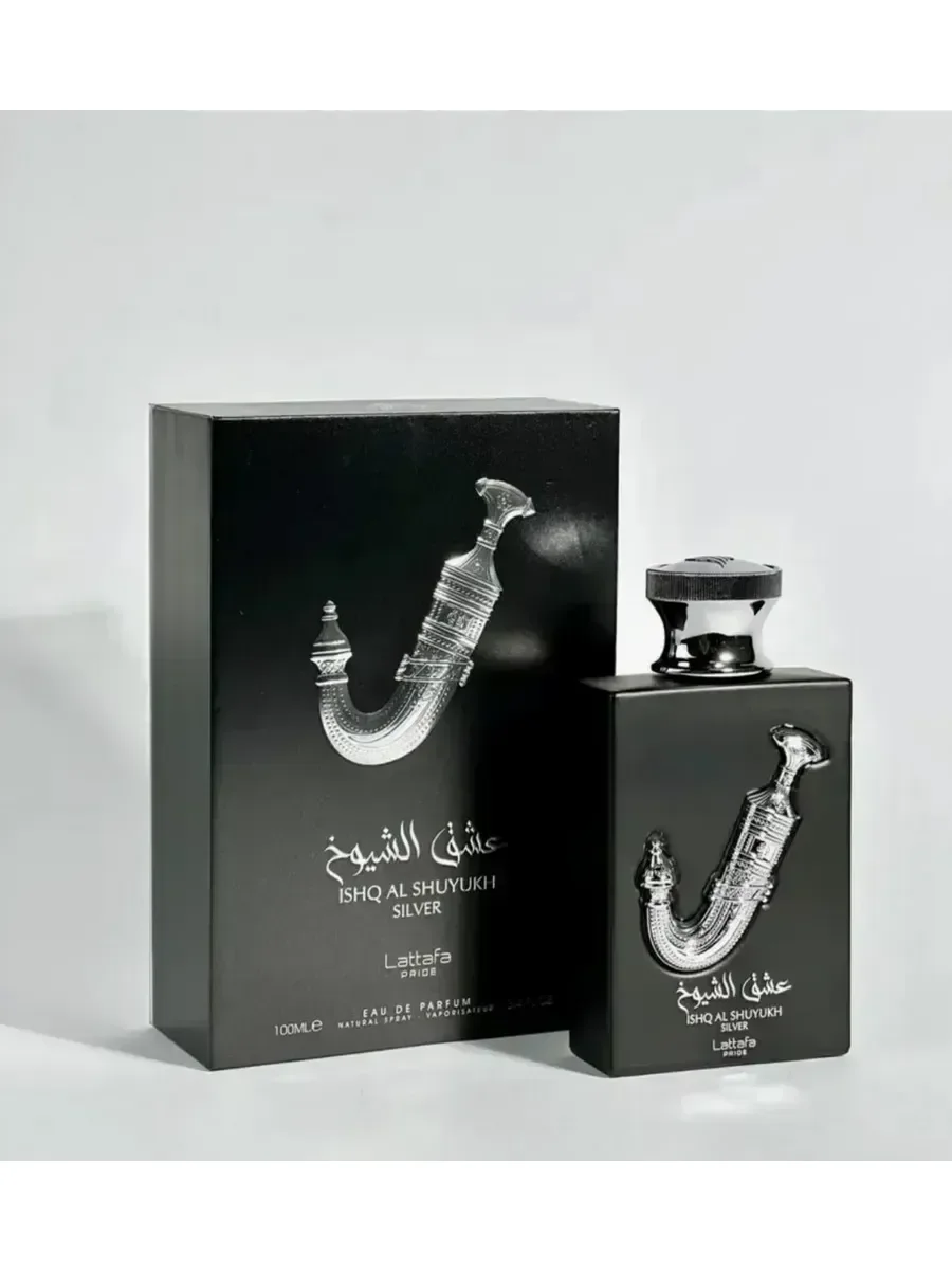 Духи Ishq Al Shuyukh Silver Lattafa Perfumes 100мл - изображение 1