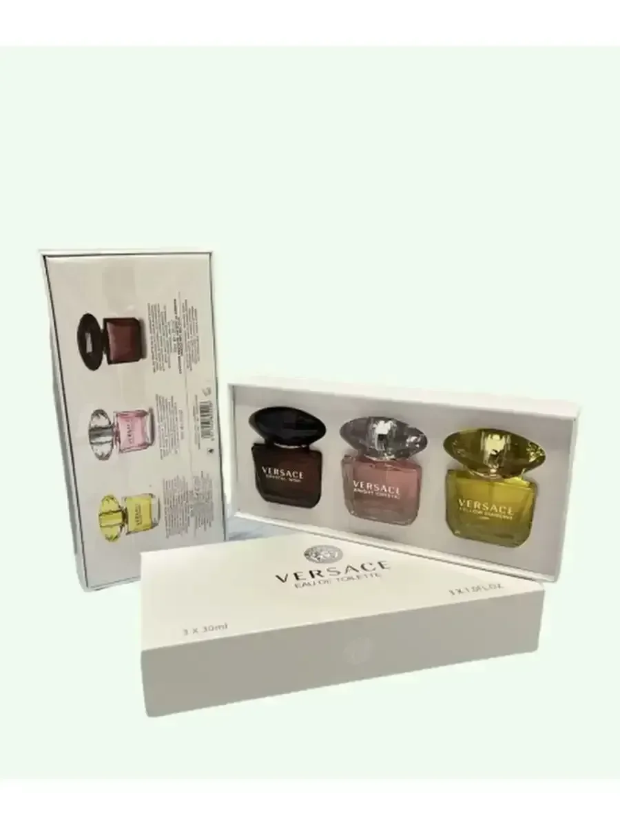 Духи Versace Crystal Noir Набор 3 шт 90 мл - миниатюра 3