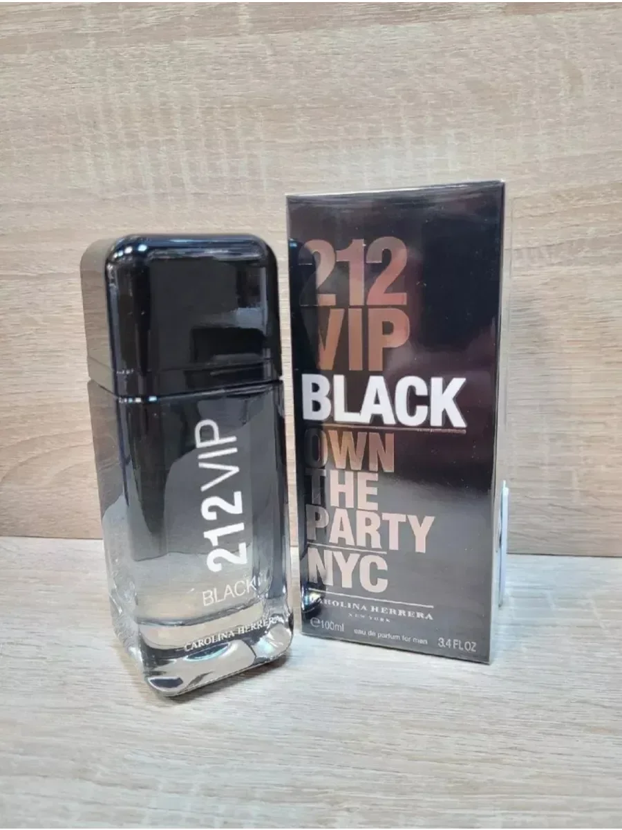 Carolina Herrera 212 VIP MEN Black духи мужские - миниатюра 3
