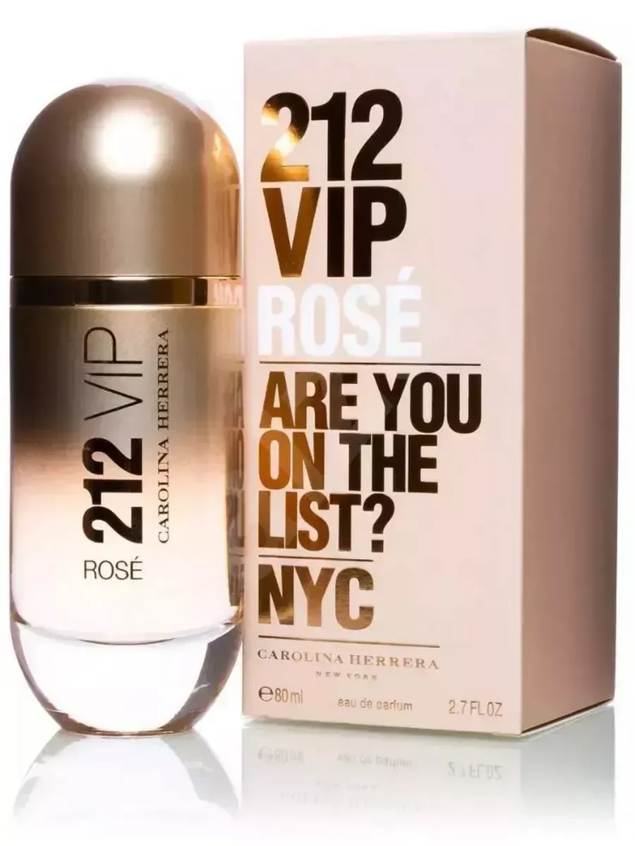 Carolina Herrera 212 VIP Rose 80мл духи - миниатюра 2