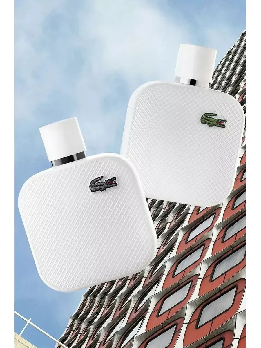 LACOSTE L.12.12 BLANC FOR MEN EDT 100 мл - миниатюра 3
