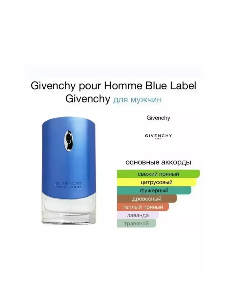 Туалетная вода Givenchy POUR HOMME 100 ml - миниатюра 2