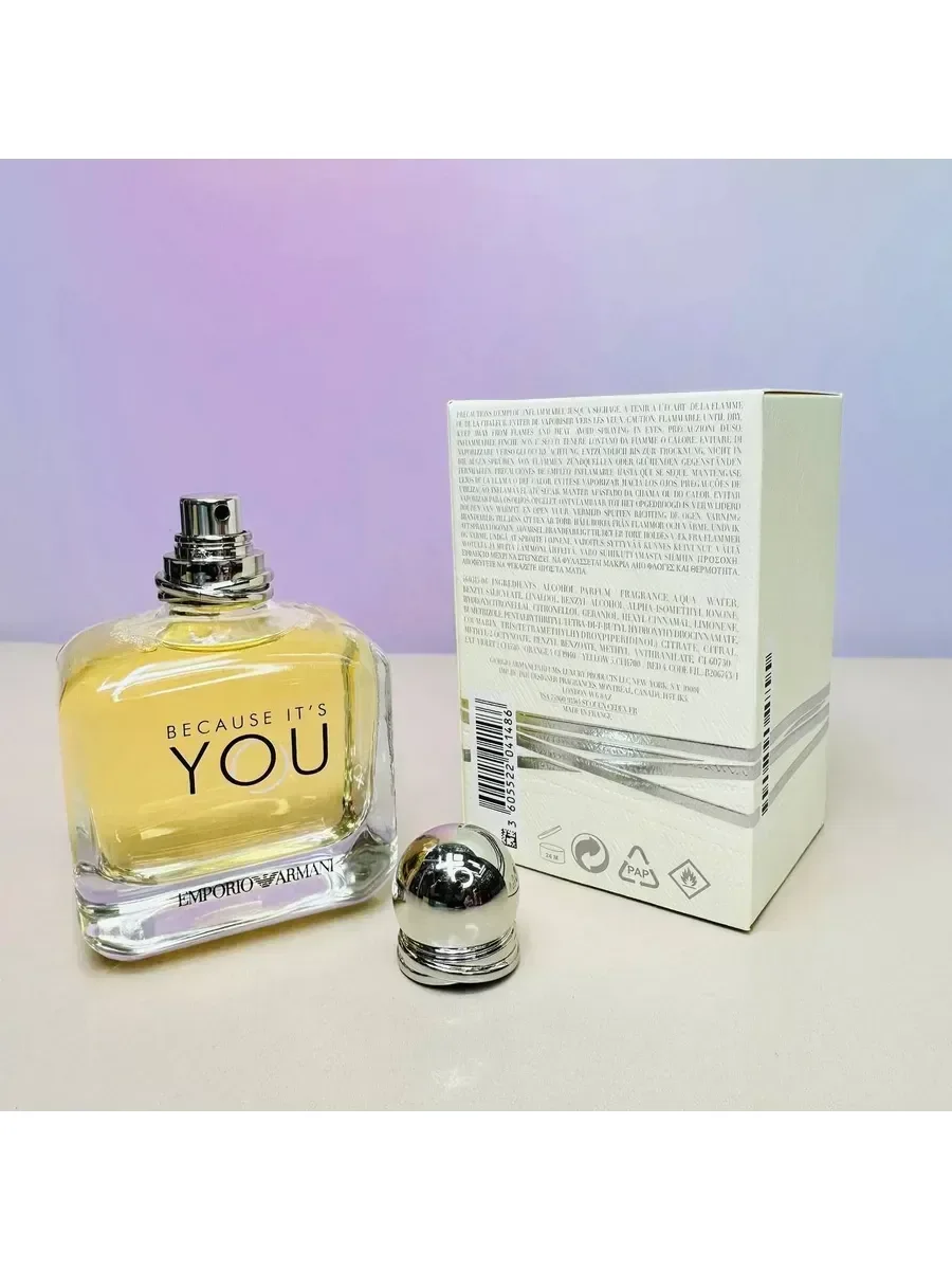 Духи женские Emporio Armani Because It`s You 100 мл - миниатюра 2