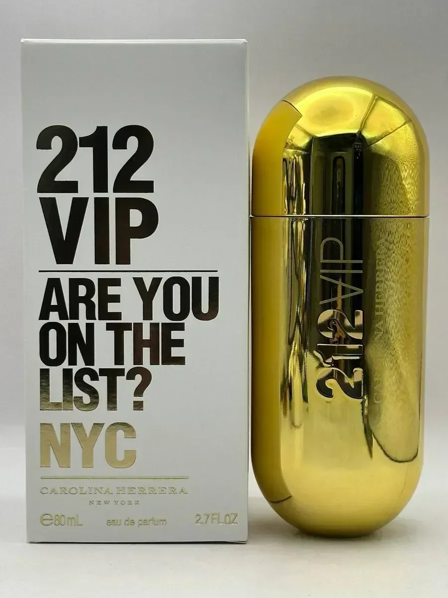 Духи 212 VIP Carolina Herrera 100 мл - изображение 1