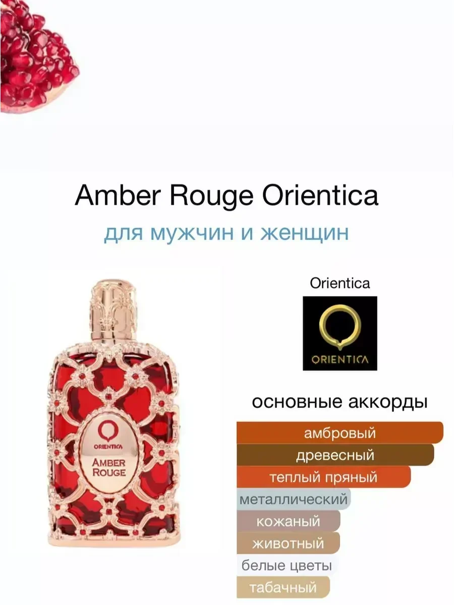 Духи Amber Rouge Orientica 75 мл - миниатюра 2
