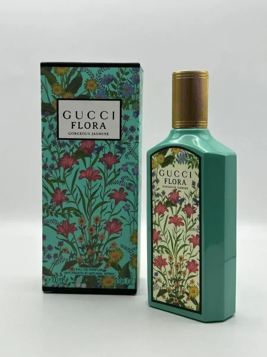 Парфюм Gucci Flora Gorgeous Jasmine Гучи флора 100 мл - миниатюра 2