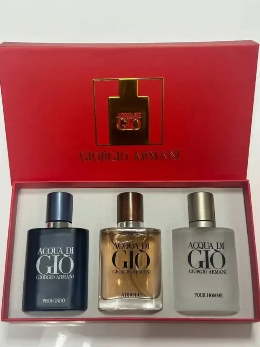 Подарочный набор духов Giorgio Armani Acqua Di Gio 3*30мл - миниатюра 2